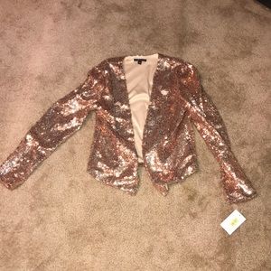 Rose gold jacket